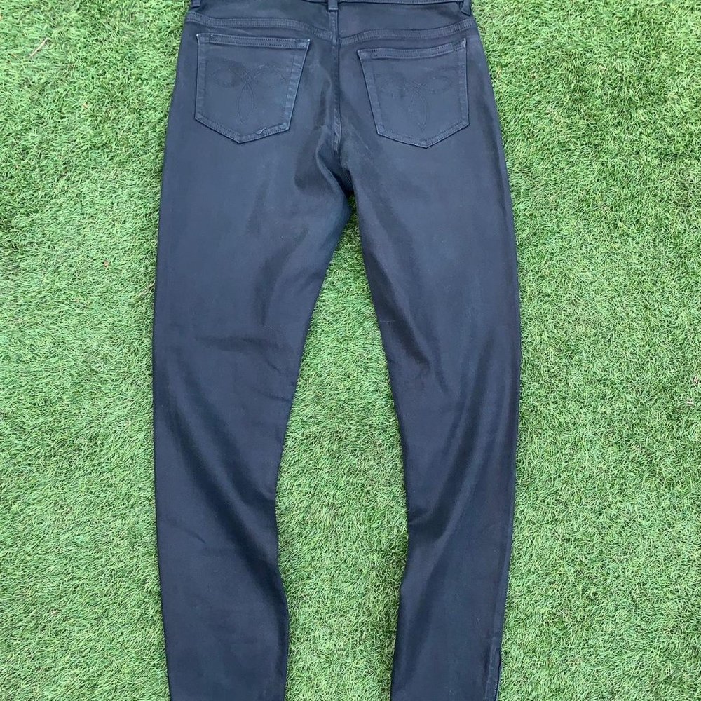 Ted Baker Womens Size 28 Trousers Ankle Zip Wet Look Night Out ladies. - Picture 4 of 4